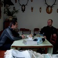 Posilnění před závodem v hartvíkovské márnici.