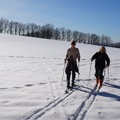 První skialpinisté na Polánce